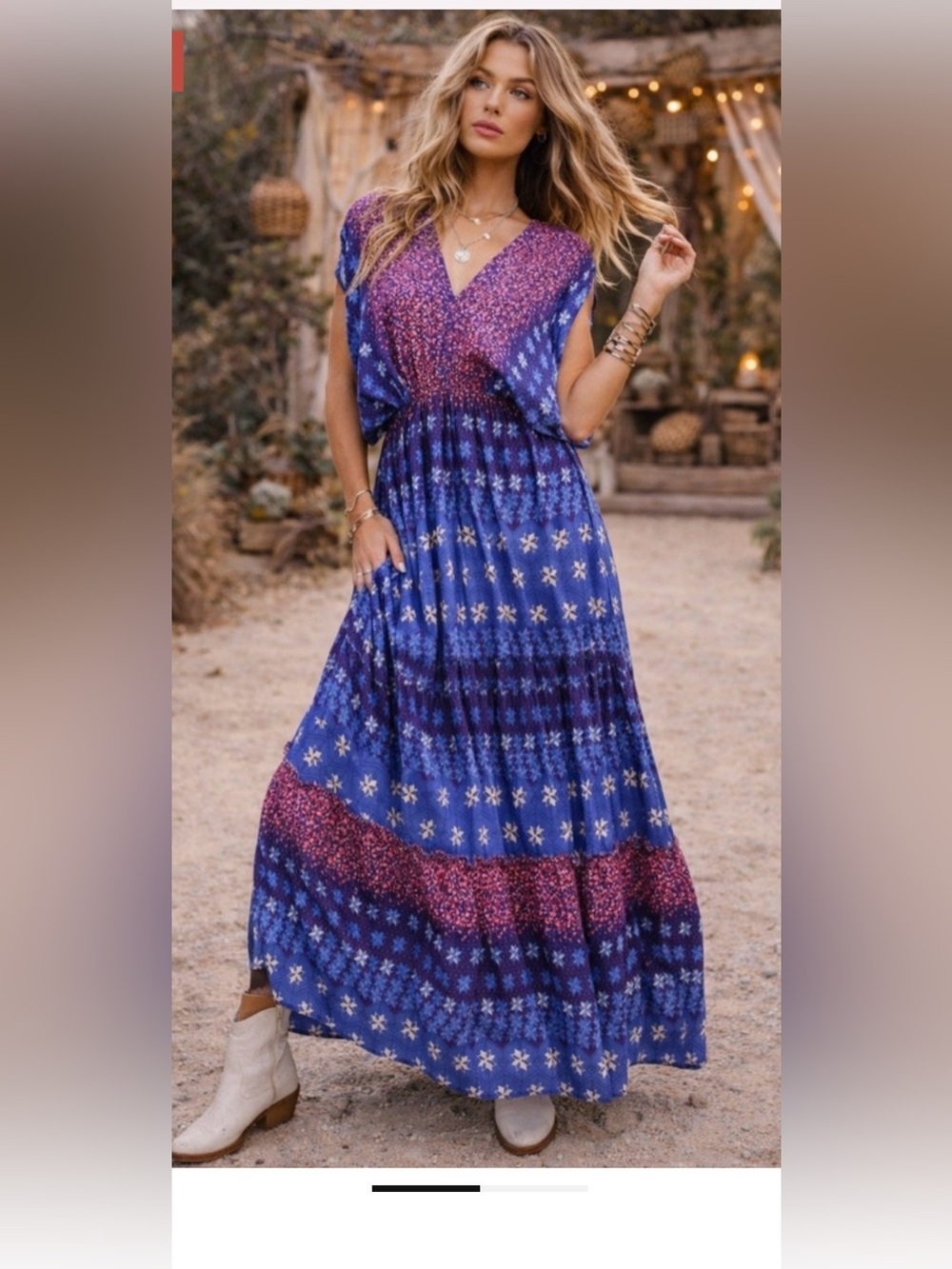 💙✨ EASEL BOHO MAXI DRESS ✨💜
Size Large.